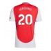 Maillot de foot Arsenal Jorginho Frello #20 Domicile vêtements 2024-25 Manches Courtes